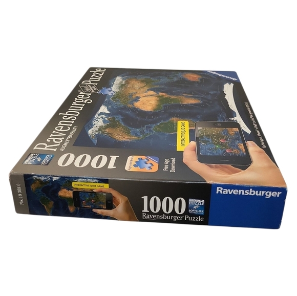 Ravensburger 19308 Satellite World Map Augmented Reality Jigsaw Puzzle - Picture 2 of 5